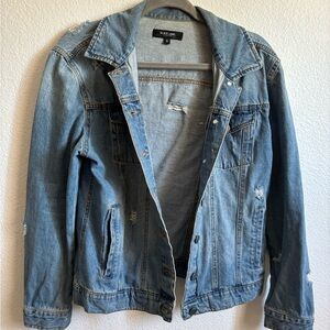 Black Light Blue Denim Jacket